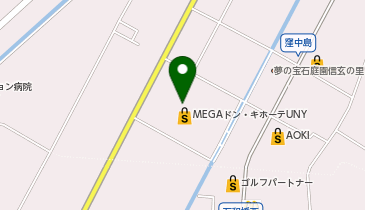 GiGO ハローズガーデン石和の地図画像