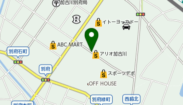 GiGOアリオ加古川の地図画像