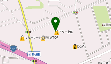 GiGOアリオ上尾の地図画像