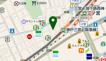 GiGO GORON!三宮北口の地図画像