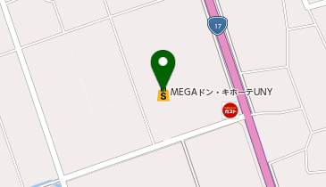 GiGO ハローズガーデン伊勢崎東の地図画像