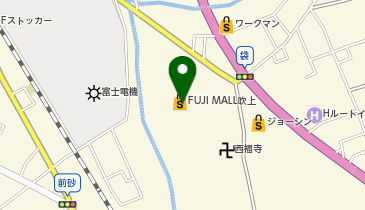 GiGOフジモール吹上の地図画像