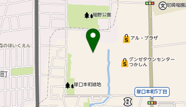 GiGOつかしんの地図画像
