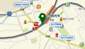 Goncharoff 京阪百貨店ひらかた店の地図画像