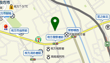 HPER(ハイパー)枚方市役所前店の地図画像