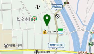 HPER(ハイパー)今出川店の地図画像
