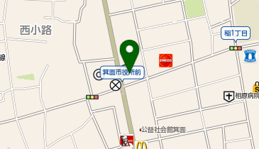 HPER(ハイパー)箕面店の地図画像