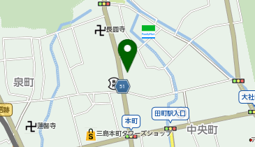 HPER(ハイパー)三島店の地図画像