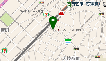 HPER(ハイパー)守口店の地図画像