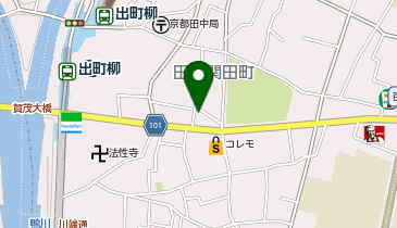 HPER(ハイパー)出町柳店の地図画像