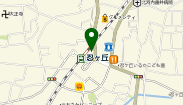 HPER四條畷店の地図画像