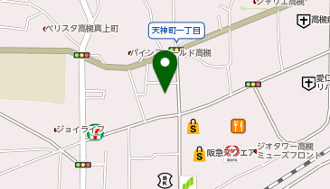 HPER(ハイパー)高槻市店の地図画像