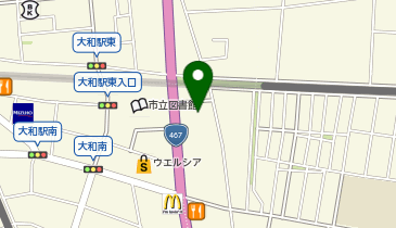 HPER(ハイパー)大和店の地図画像
