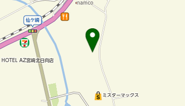 ミスターマックス 日向店の地図画像