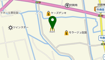 ミスターマックス 佐賀店の地図画像