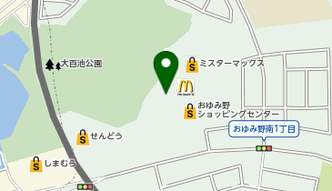 ミスターマックス おゆみ野店の地図画像