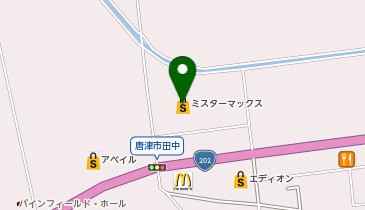 ミスターマックス 唐津店の地図画像
