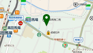 アイラ 高田馬場店の地図画像