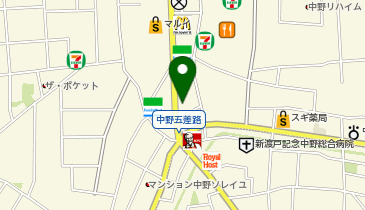 アイラ 中野店の地図画像
