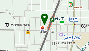 アイラ Ate by EYELA新丸子店の地図画像