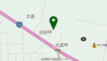 さくら坂下店の地図画像