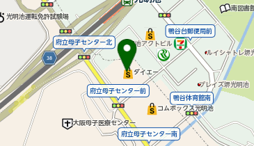 クーバー・コーチング 光明池校の地図画像