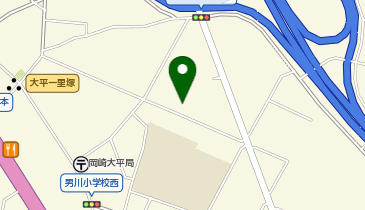 クーバー・コーチング 岡崎校の地図画像