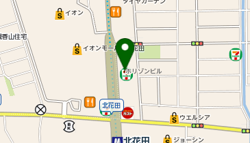 クーバー・コーチング 北花田校の地図画像