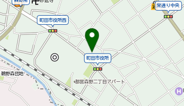 クーバー・コーチング メガロス町田校の地図画像