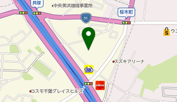 サカイ引越センター 千葉中央支社の地図画像