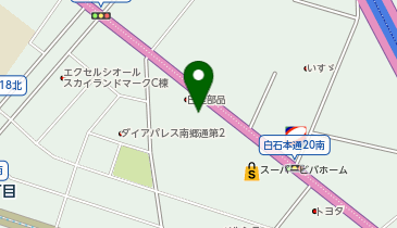 サカイ引越センター 札幌南支社の地図画像