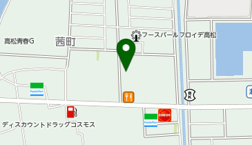 サカイ引越センター 高松支社の地図画像