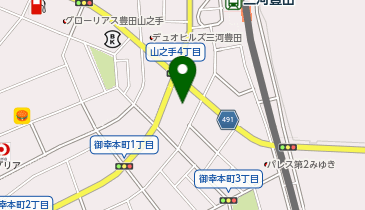 トヨタモビリティ東名古屋 Volkswagen豊田山之手認定中古車センターの地図画像