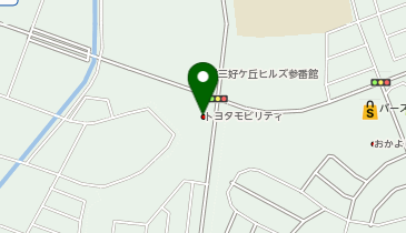 トヨタモビリティ東名古屋 三好ヶ丘店の地図画像