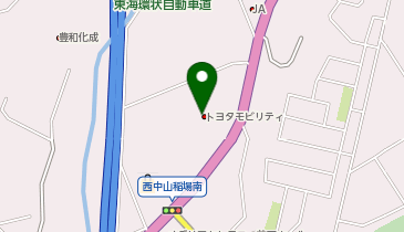 トヨタモビリティ東名古屋 藤岡店の地図画像