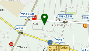 トヨタモビリティ東名古屋 三好中央店の地図画像