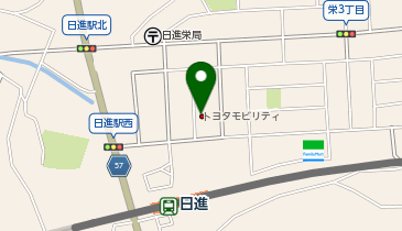 トヨタモビリティ東名古屋 日進駅前店の地図画像