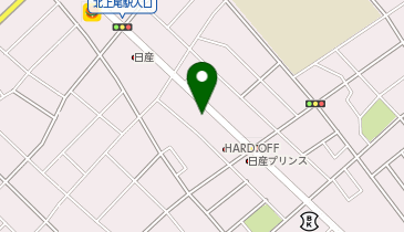 韓丼 北上尾店の地図画像