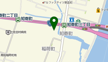 韓丼 高知知寄店の地図画像
