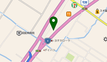韓丼 栗東店の地図画像