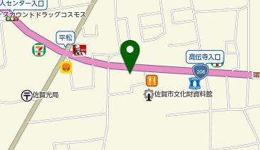 韓丼 佐賀店の地図画像