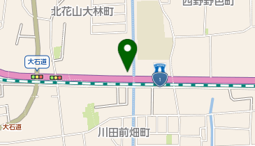 韓丼 山科店の地図画像