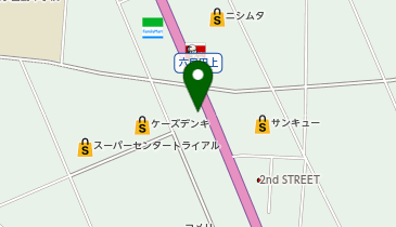 韓丼出水店の地図画像