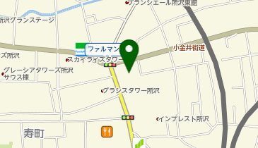 THE SUNLOUNGE ブランズタワー所沢店の地図画像