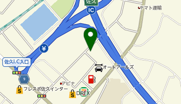 THE SUNLOUNGE 佐久店の地図画像