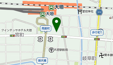 THE SUNLOUNGE ザ・サンラウンジ カロカロ大垣店の地図画像