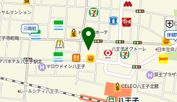 THE SUNLOUNGE 八王子店の地図画像