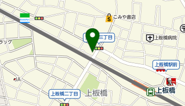 THE SUNLOUNGE ザ・サンラウンジ上板橋店の地図画像