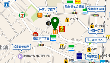 THE SUNLOUNGE ザ・サンラウンジ/サンサン渋谷店の地図画像