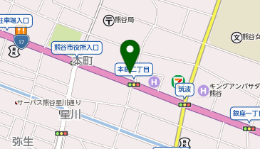THE SUNLOUNGE ザ・サンラウンジ熊谷店の地図画像